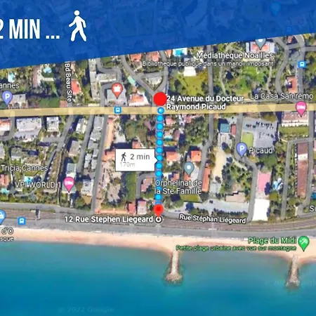 Lägenhet Le Joy - Terrasse - Parking - Verriere Cote D'azur Cannes